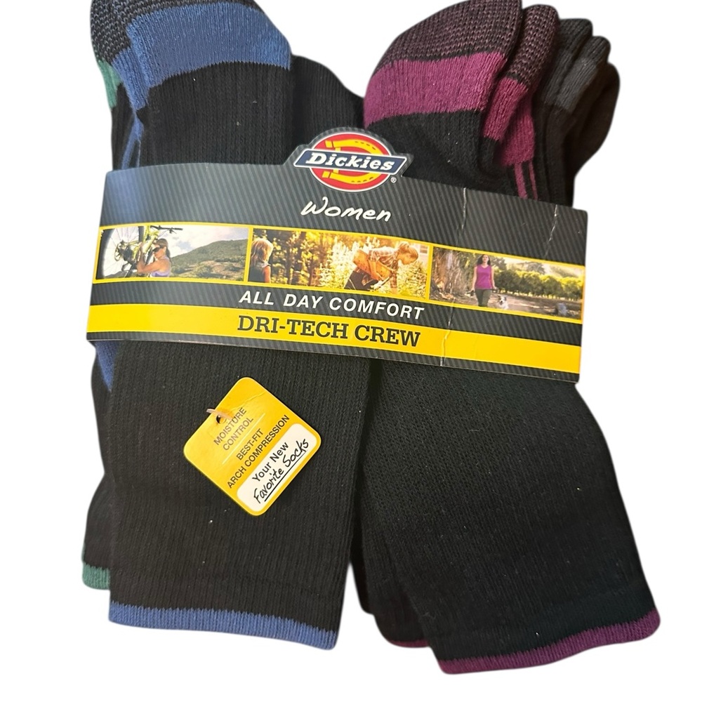 NWT W Dickies Athletic Crew Socks - Picture 2 of 4
